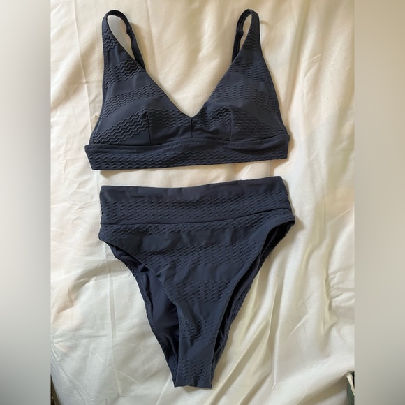 Aerie high waisted bathing suit - Picture 1 of 6